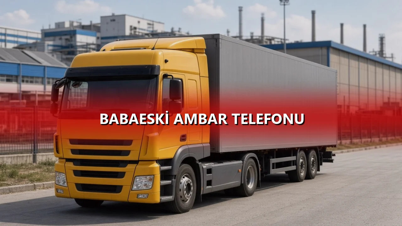 Babaeski Ambar Telefonu